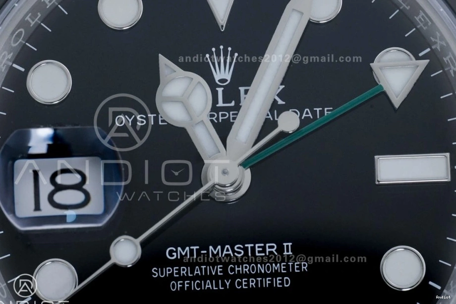 New 126720 GMT Best Edition VTNR SS V2 ARF II on Master LHD SH3285 1:1 Jubilee Bracelet 904L 0504